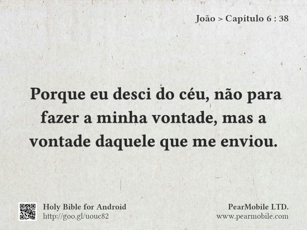 João, Capítulo 6:38